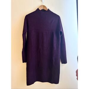 Amazon Nutrexol Purple Long Sleeve Sweater Dress Size Medium